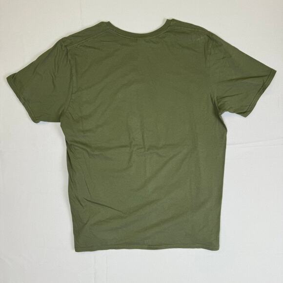 Growlithe “GrowLift” Pokémon Parody Gym T-Shirt – Size Large (Army Green) - Picture 2 of 3